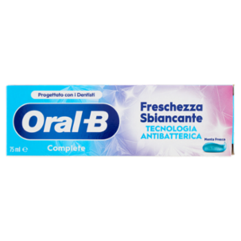 Oral-B Complete Dentifricio Freschezza Sbiancante 75 Ml