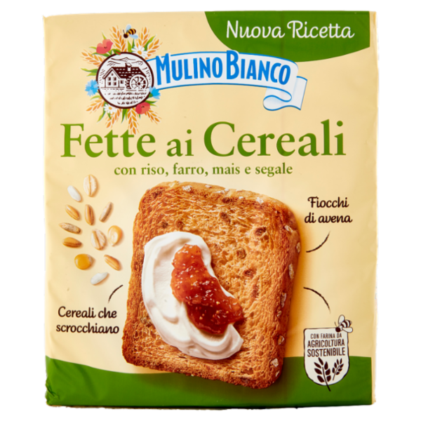 Mulino Bianco Fette Biscottate ai Cereali 315g