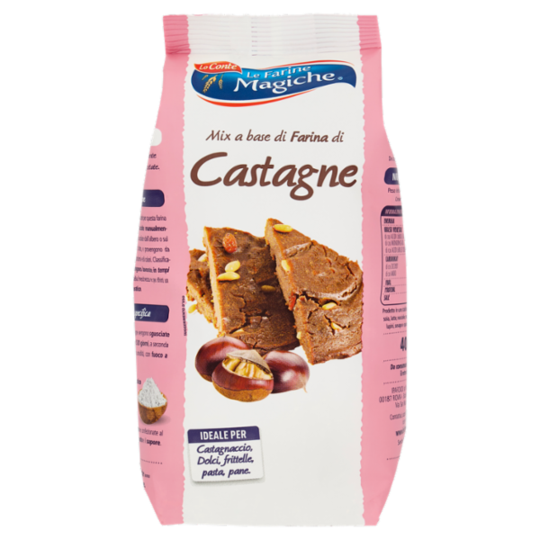 Le Farine Magiche Mix a base di Farina di Castagne 400 g