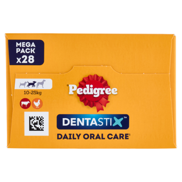 Pedigree Dentastix Snack per igiene orale Cane Medio 28 Pezzi 720 g