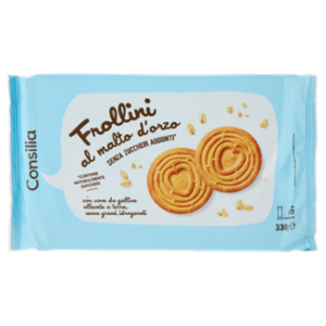 Consilia Frollini Al Malto D'Orzo Senza Zuccheri Aggiunti 330 g