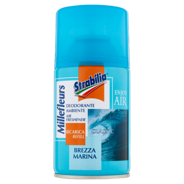 Strabilia Millefleurs Deodorante Ambiente Brezza Marina Ricarica 250 ml