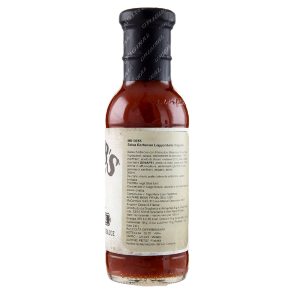 Stubb's Original Legendary Bar - B- Q Sauce 300 ml