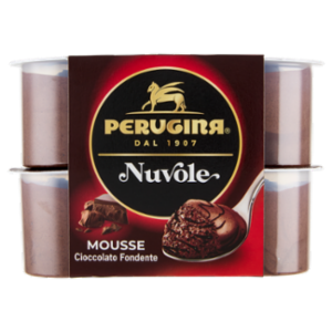 PERUGINA Nuvole Mousse Cioccolato Fondente 4x60g
