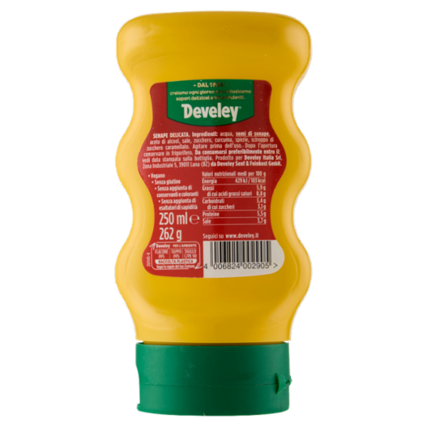 Develey Senape Delicata 250 ml