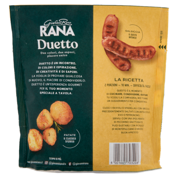 Giovanni Rana Duetto Salsiccia & Patate 250 g
