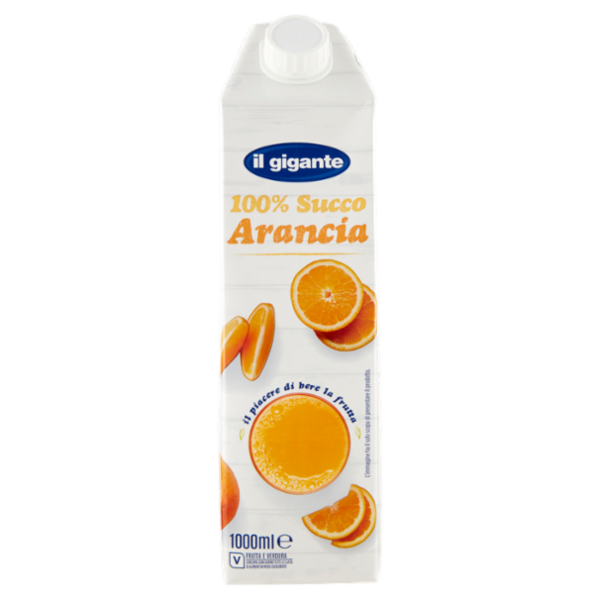 IL GIGANTE 100% Succo Arancia 1000 ml