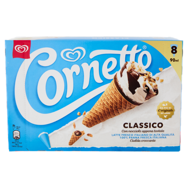 Cornetto Classico 8 x 60 g