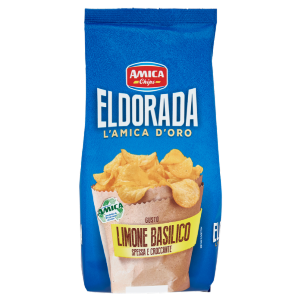 Amica Chips Eldorada Gusto Limone Basilico 130 g