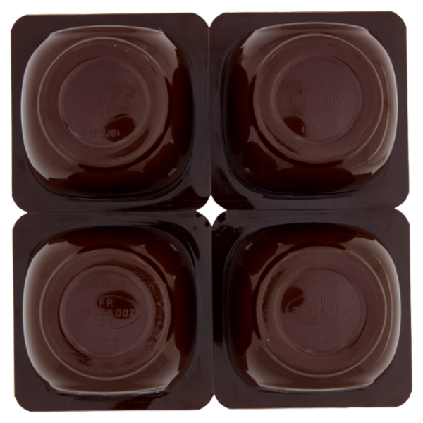 DANETTE, budino gusto cioccolato, fresco dessert, Senza Conservanti, Senza Glutine, 4x125g