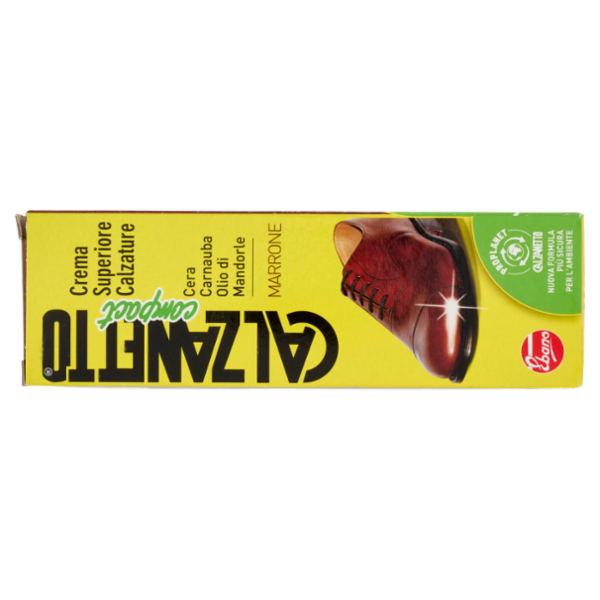 Calzanetto compact Crema Superiore Calzature Marrone 40 ml