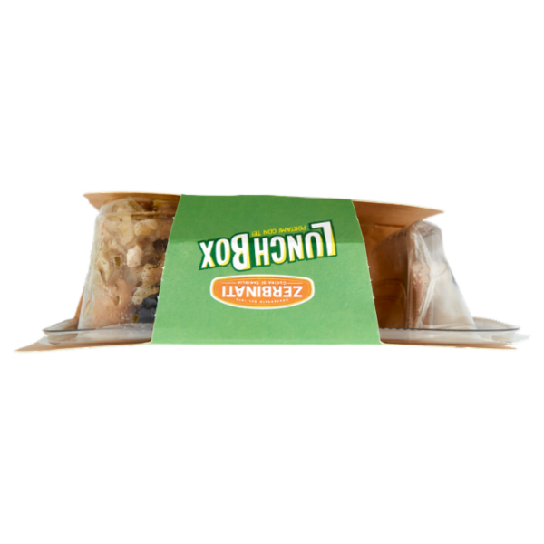 Zerbinati Lunch Box Orzo Integrale con Basilico Genovese DOP e Pinoli 200 g
