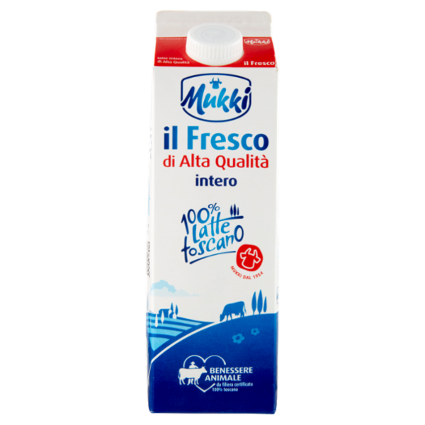 Mukki il Fresco di Alta Qualità intero 1 Litro