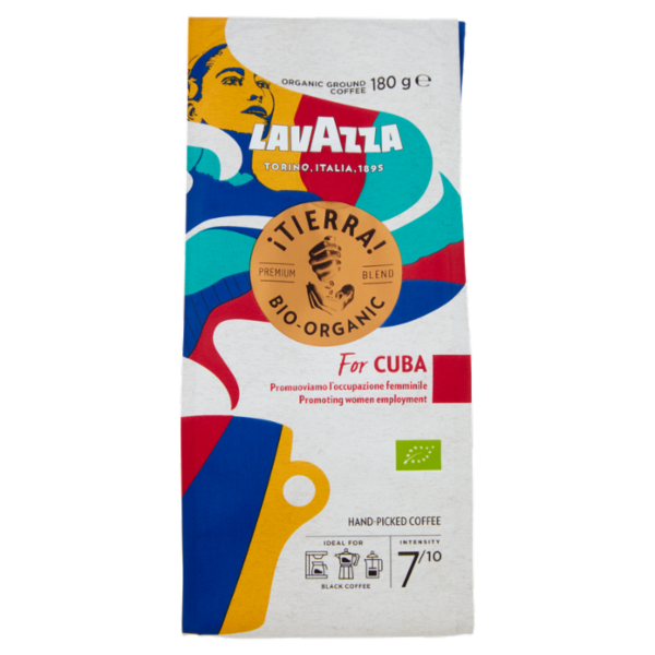 Lavazza iTierra! Bio-Organic For Cuba Caffè Macinato 180 g
