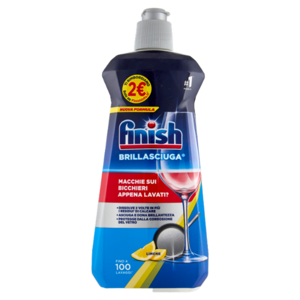 Finish Brillasciuga Lemon brillantante lavastoviglie 500 ml