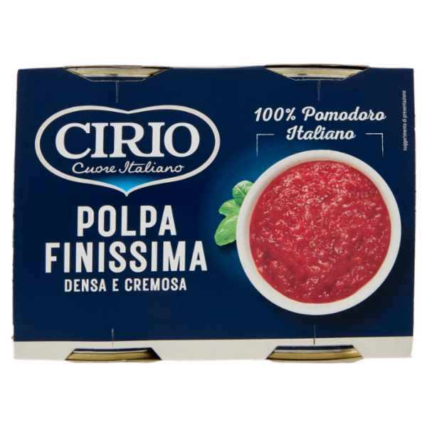 Cirio Polpa Finissima 2 x 400 g