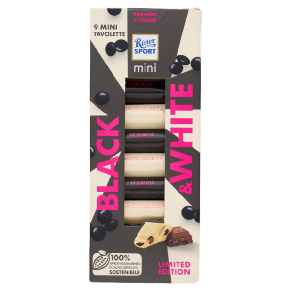 Ritter Sport mini Black & White 9 x 16,67 g