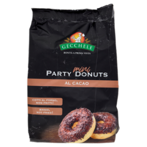 Gecchele Mini Party Donuts Al Cacao 200 g