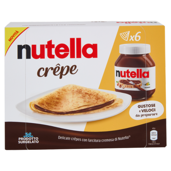 nutella crêpe 6 x 40 g