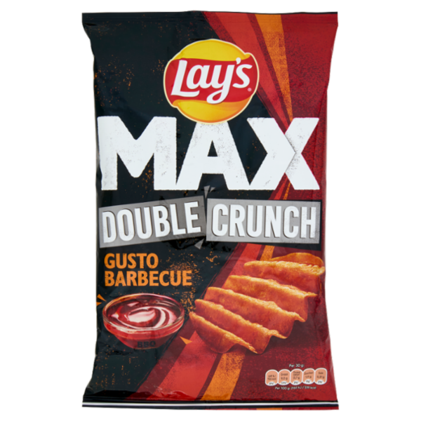 Lay's Max Double Crunch Gusto Barbecue 110 g