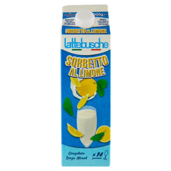 lattebusche Sorbetto al Limone 1000 g