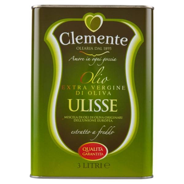 Clemente Olio Extra Vergine di Oliva Ulisse 3 l