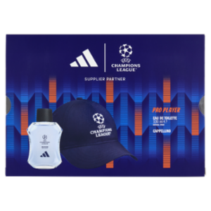 Adidas Xmas25 Maschile Eau De Toilette UEFA 12 100 Ml + UEFA Cap