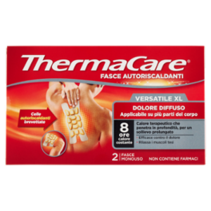 ThermaCare Fasce Autoriscaldanti Versatile XL Dolore Diffuso 2 Pz