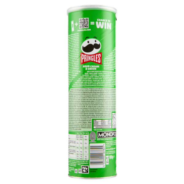 Pringles Sour Cream & Onion 185 g