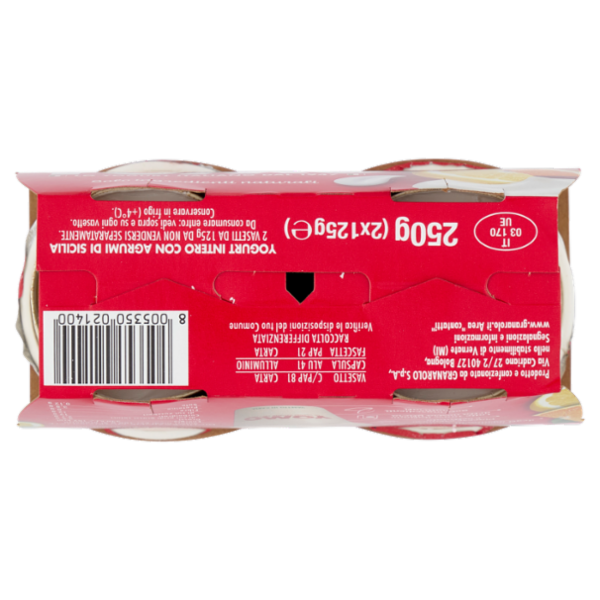 Yomo gli Agrumi di Sicilia 2 x 125 g