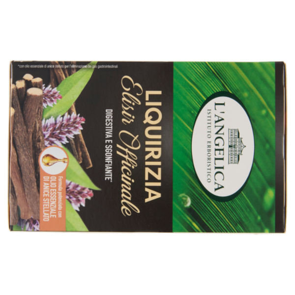 L'Angelica Liquirizia Elisir Officinale 18 Filtri 27 g