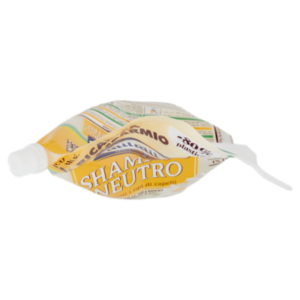 Milmil Shampoo Neutro Profumo di Camomilla & Avena Ricarica Universale Ecologica 2 Litri