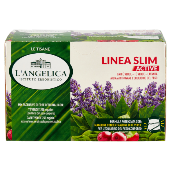 L'Angelica Le Tisane Linea Slim Active 18 Filtri 34,2 g