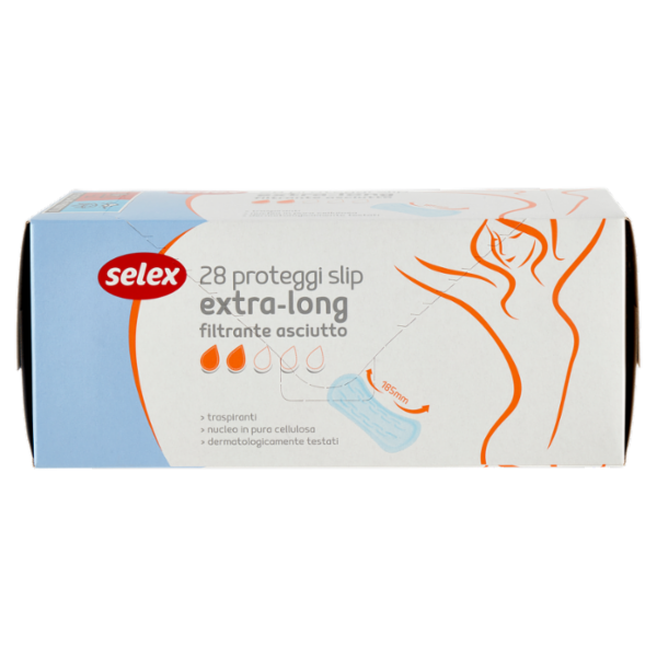 Selex Proteggi Slip Extra Long 28 pezzi