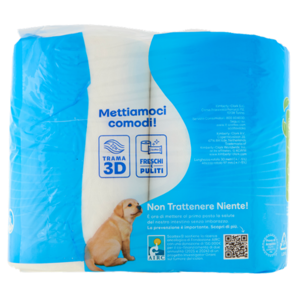 Scottex Pulito Completo Carta Igienica Maxi Rotoli 4 pz