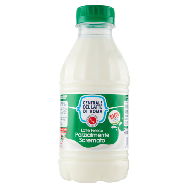 Centrale del Latte di Roma Latte Fresco Parzialmente Scremato 500 ml
