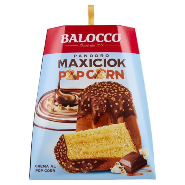 Balocco Pandoro Maxiciok Pop Corn 800 g