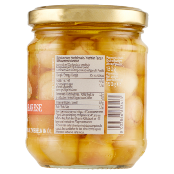 Mastrototaro food Lampascioni alla Barese 190 g