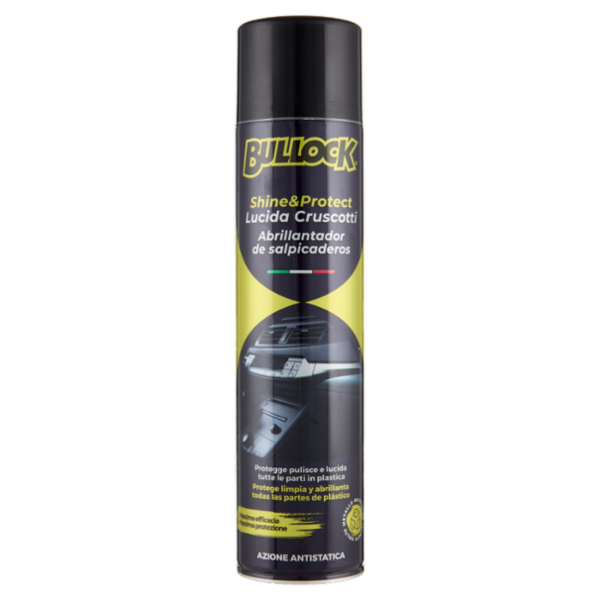 Bullock Shine&Protect Lucida Cruscotti Azione Antistatica 400 ml