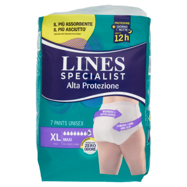 Lines Specialist Alta Protezione Pants Unisex Taglia XL Maxi 7 pz