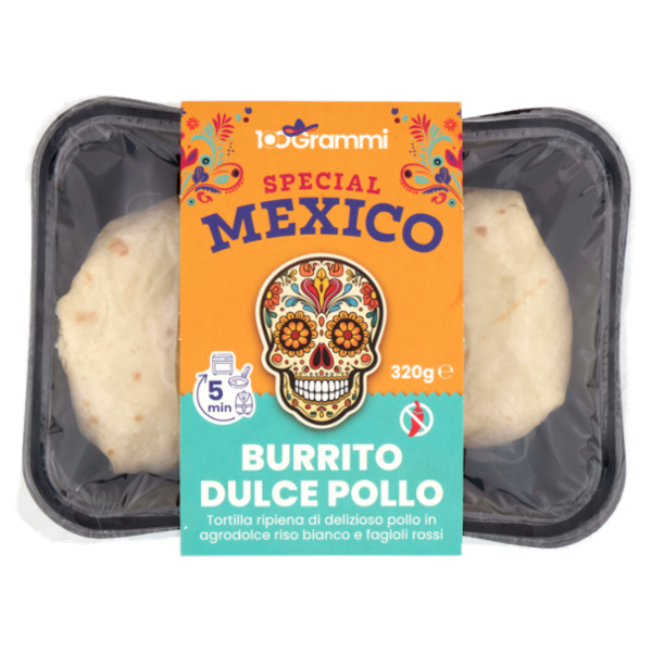 100Grammi Special Mexico Burrito Dulce Pollo 320 g