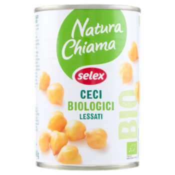 Selex Natura Chiama Ceci Lessati Biologici 400 g