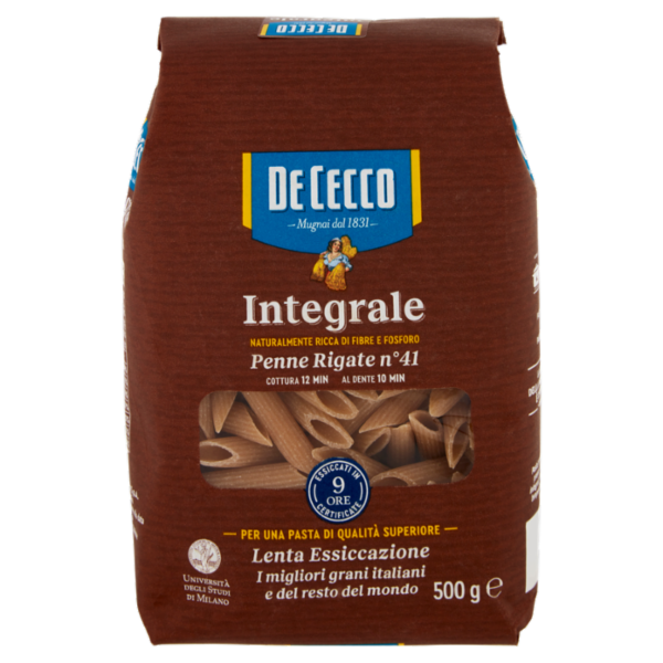 De Cecco Integrale Penne Rigate n° 41 500 g