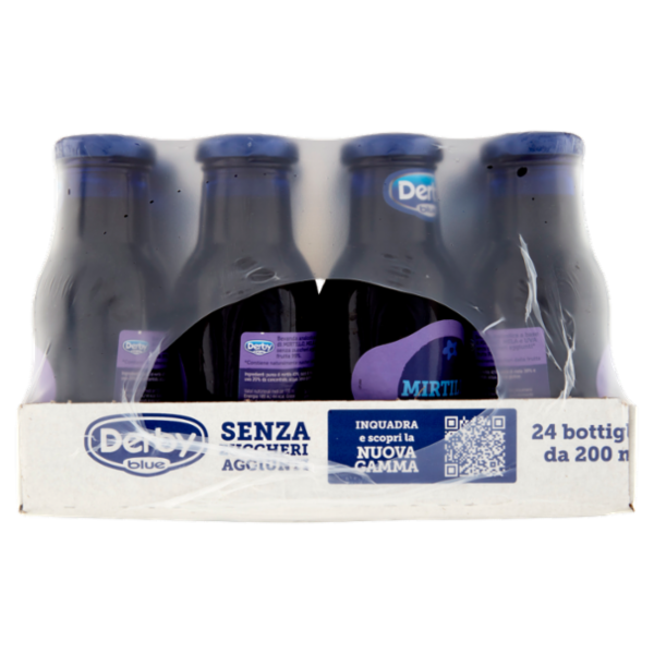 Derby blue Senza Zuccheri Aggiunti* Mirtillo con mela 24 x 200 ml