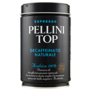 Pellini Top Espresso Decaffeinato Naturale Arabica 100% 250 g