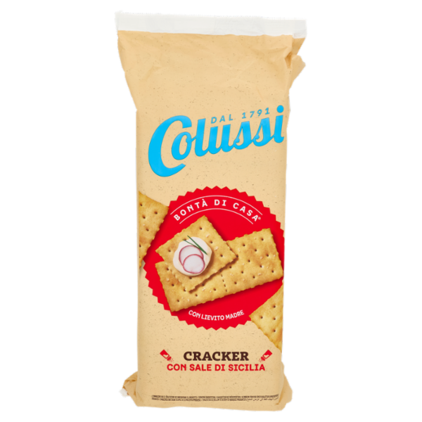 Colussi Crackers con Sale di Sicilia 500 g