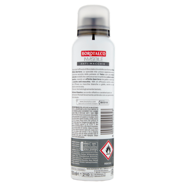 Borotalco Invisibile Deo Spray 150 ml