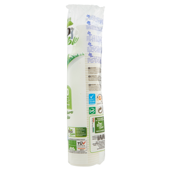 Bio Table Bicchieri 8 cl. Compostable 50 pz