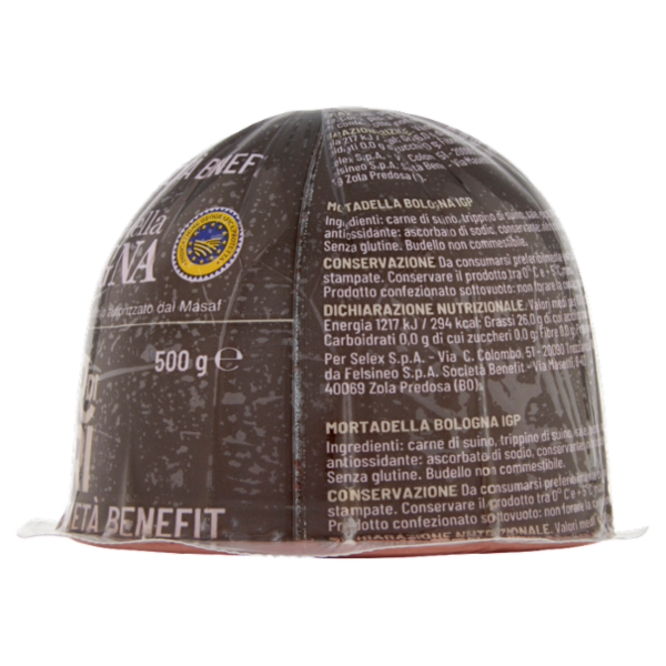 Selex Saper di Sapori Mortadella Bologna I.G.P. Trancio 500 g