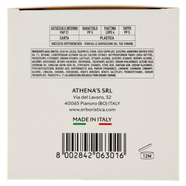 l'Erboristica nutra repair Crema Corpo Rigenerante Nutriente Intensiva 160 ml